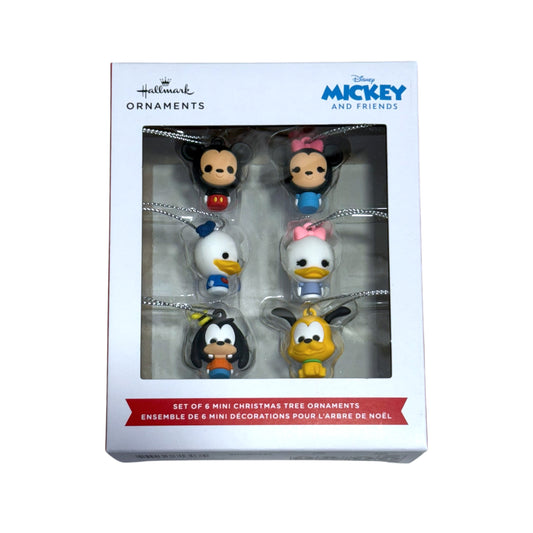 Hallmark Disney Mickey Mouse & Friends Miniature Mini Ornament Set