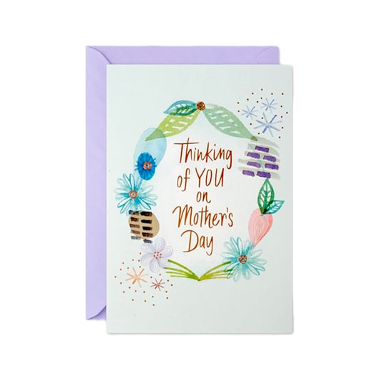 "Thinking of You on Mother's Day" Hallmark Card & Envelope