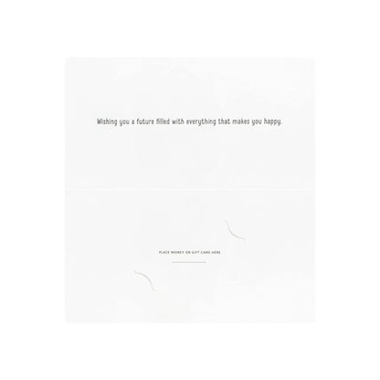 "Happy Graduation" Hallmark Money Holder Card & Envelope