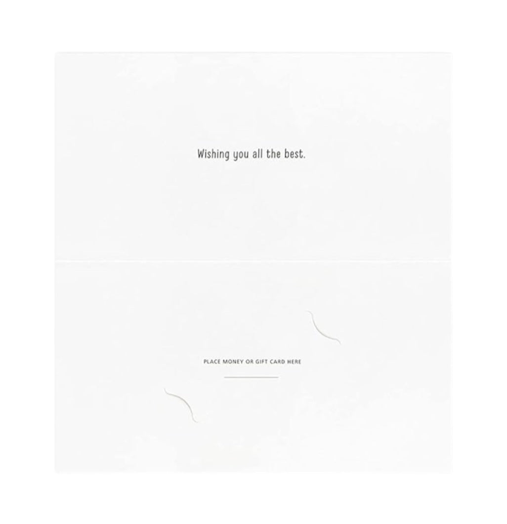 "Congratulations" Hallmark Graduation Money Holder Card & Envelope