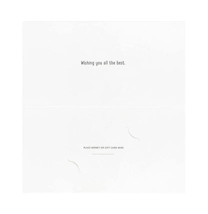 "Congratulations" Hallmark Graduation Money Holder Card & Envelope