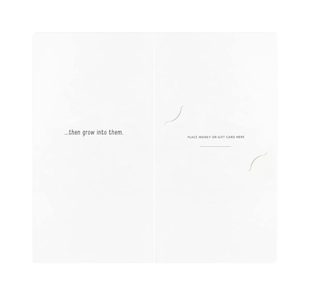 "Dream Big Dreams" Hallmark Graduation Money Holder Card & Envelope