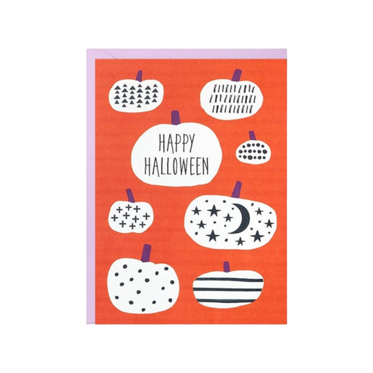 "Happy Halloween" Hallmark Halloween Card & Envelope