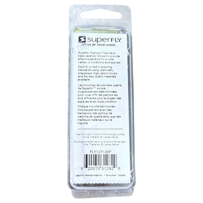 Superfly Olive Wooly Bugger Fishing Flies 2-Pack