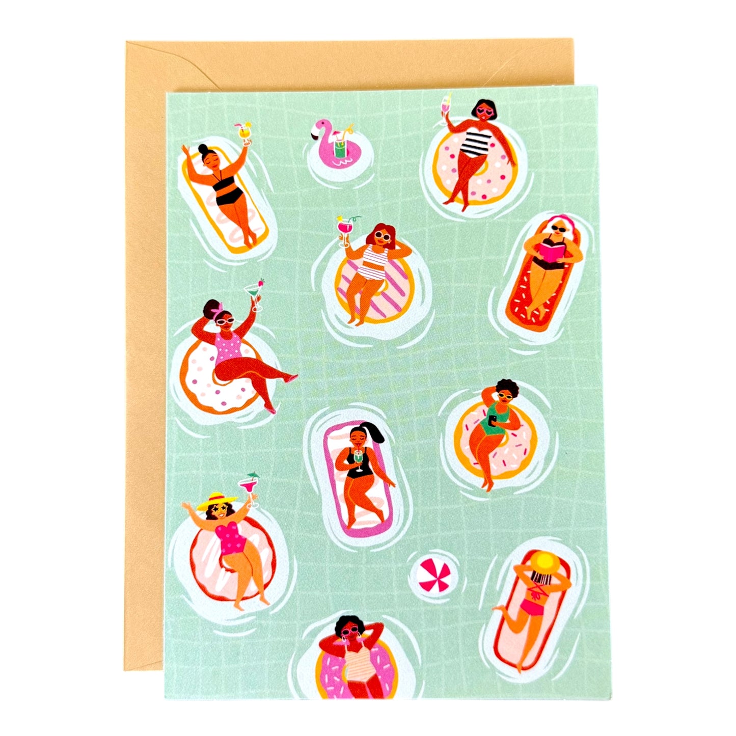 Hallmark Beach Greeting Card & Envelope