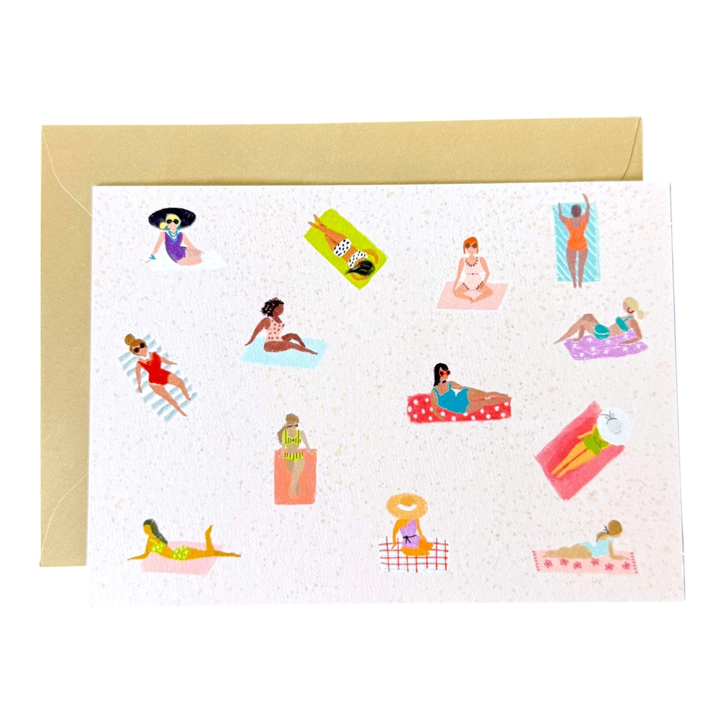 Hallmark Beach Greeting Card & Envelope