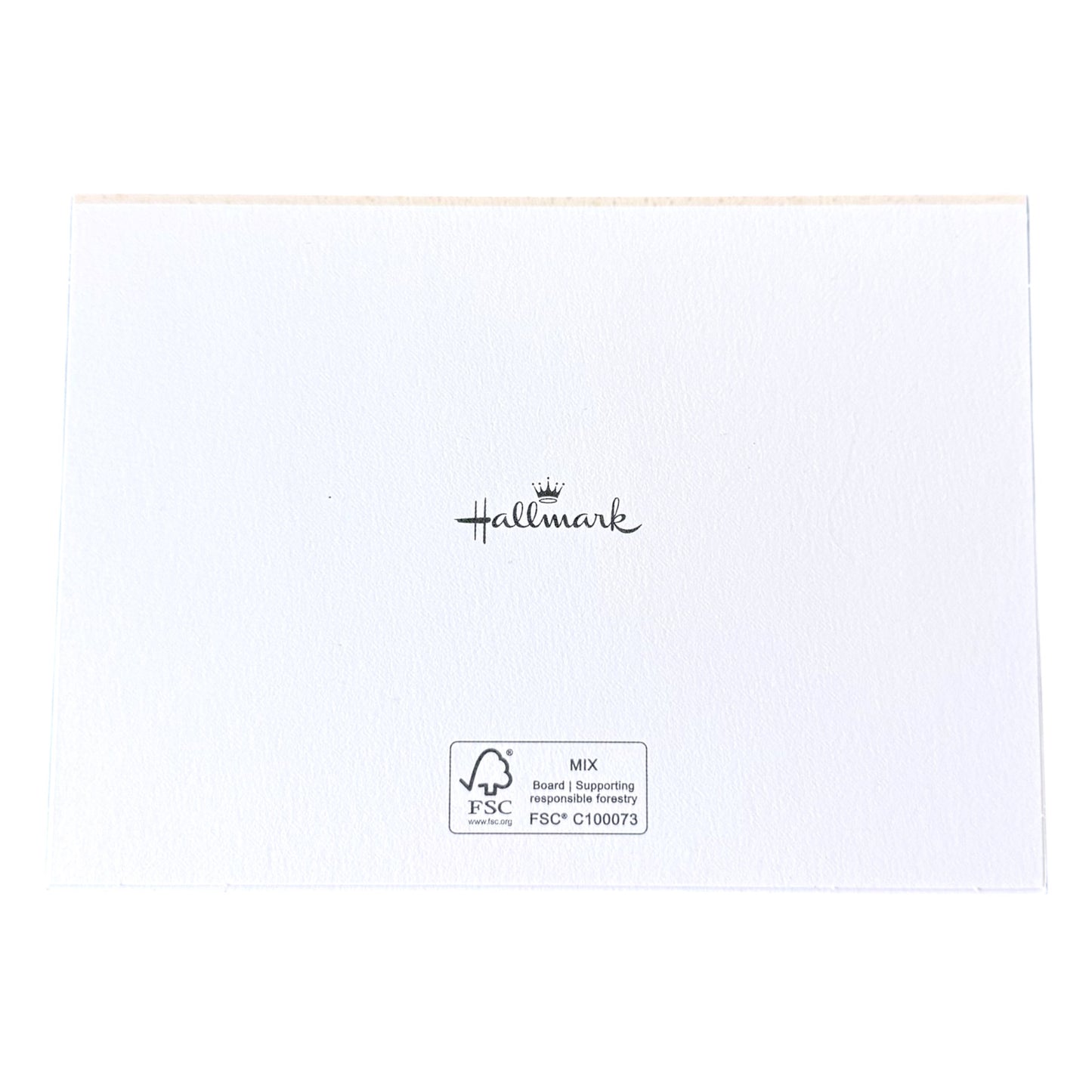 Hallmark Beach Greeting Card & Envelope