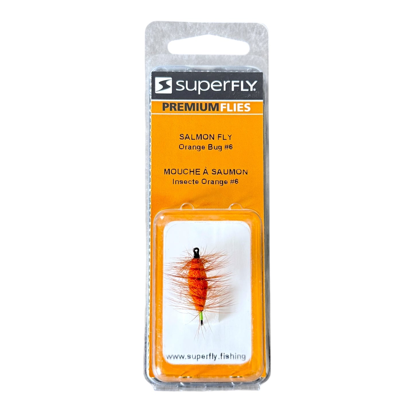 Superfly Salmon Fly Orange Bug #6
