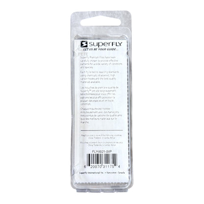Superfly Streamer Orange Muddler Minnow #6 2-Pack