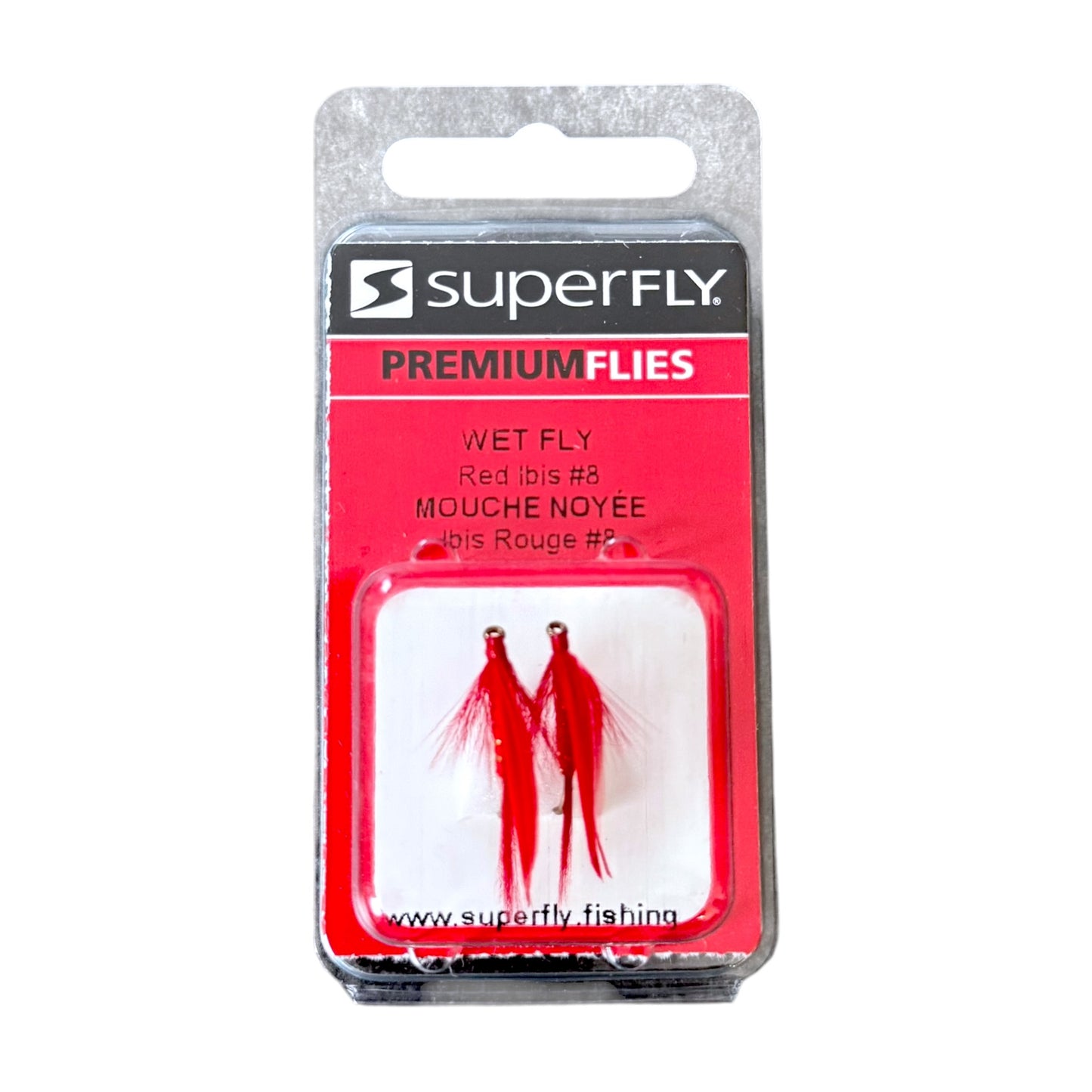 Superfly Wet Fly Red Ibis #8 2-Pack