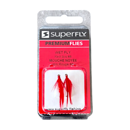 Superfly Wet Fly Red Ibis #8 2-Pack