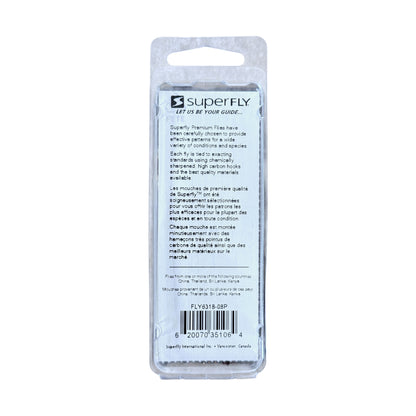 Superfly Streamer BH Wooly Bugger Brown #8 2-Pack