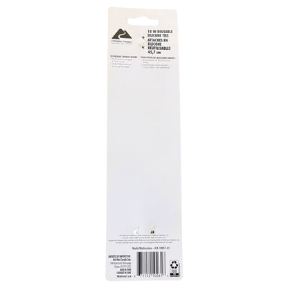 Reusable 18" Silicone Ties 2-Pack