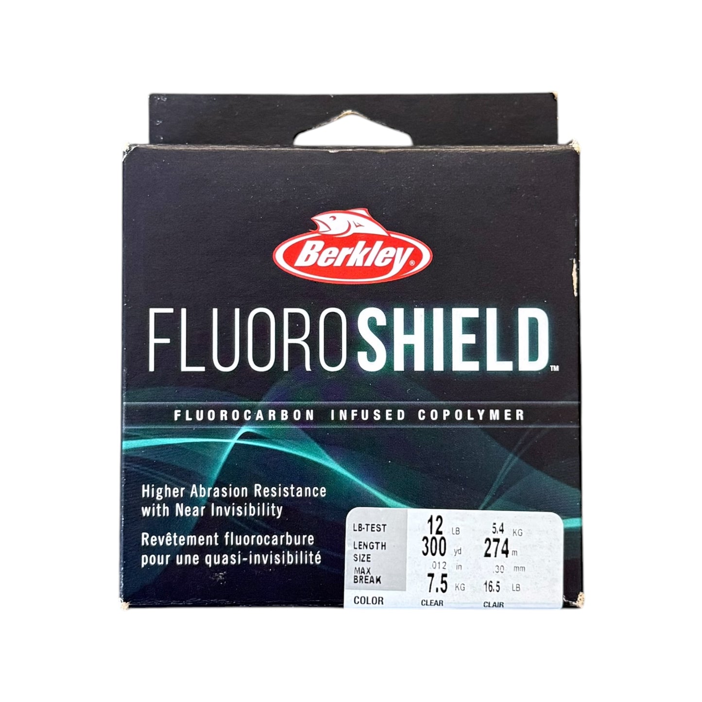 Berkley Fluorocarbon Clear Fishing Line - 12lb Test