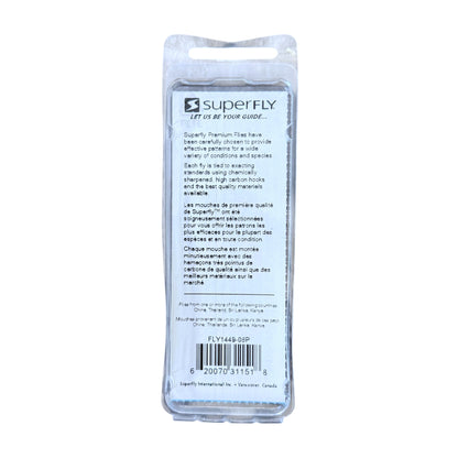 Superfly Streamer Chartreuse/White Deep Minnow #6 2-Pack