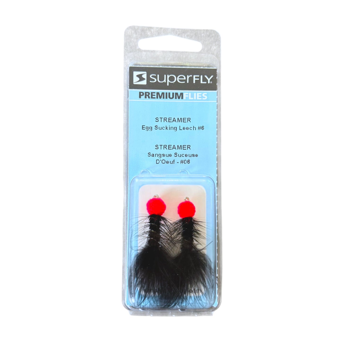 Superfly Streamer Egg Sucking Leech #6 2-Pack
