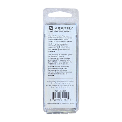 Superfly Streamer Red/White Deep Minnow #6 2-Pack