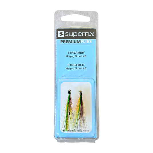 Superfly Streamer Magog Smelt #6 2-Pack