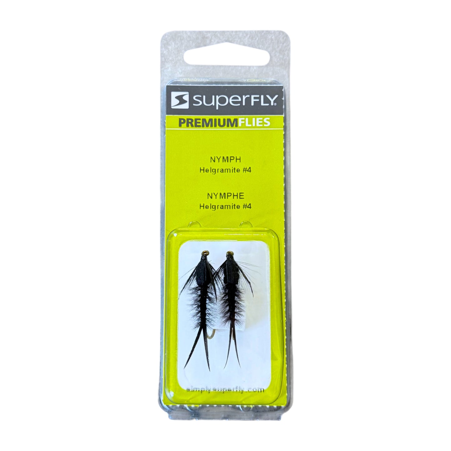 Superfly Nymph Helgramite #4 2-Pack