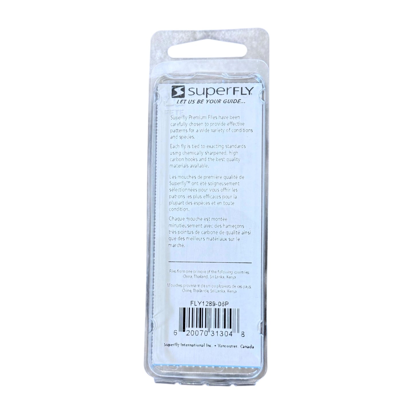 Superfly Streamer Rainbow Smelt #6 2-Pack