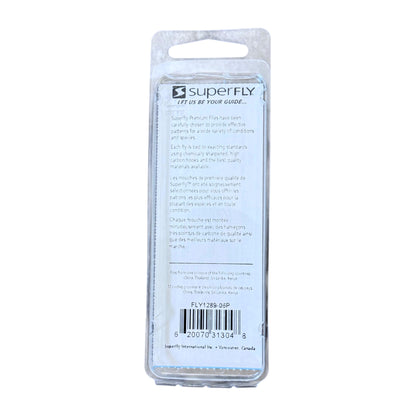 Superfly Streamer Rainbow Smelt #6 2-Pack