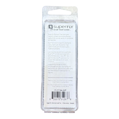 Superfly Nymph Black Stonefly #6 2-Pack