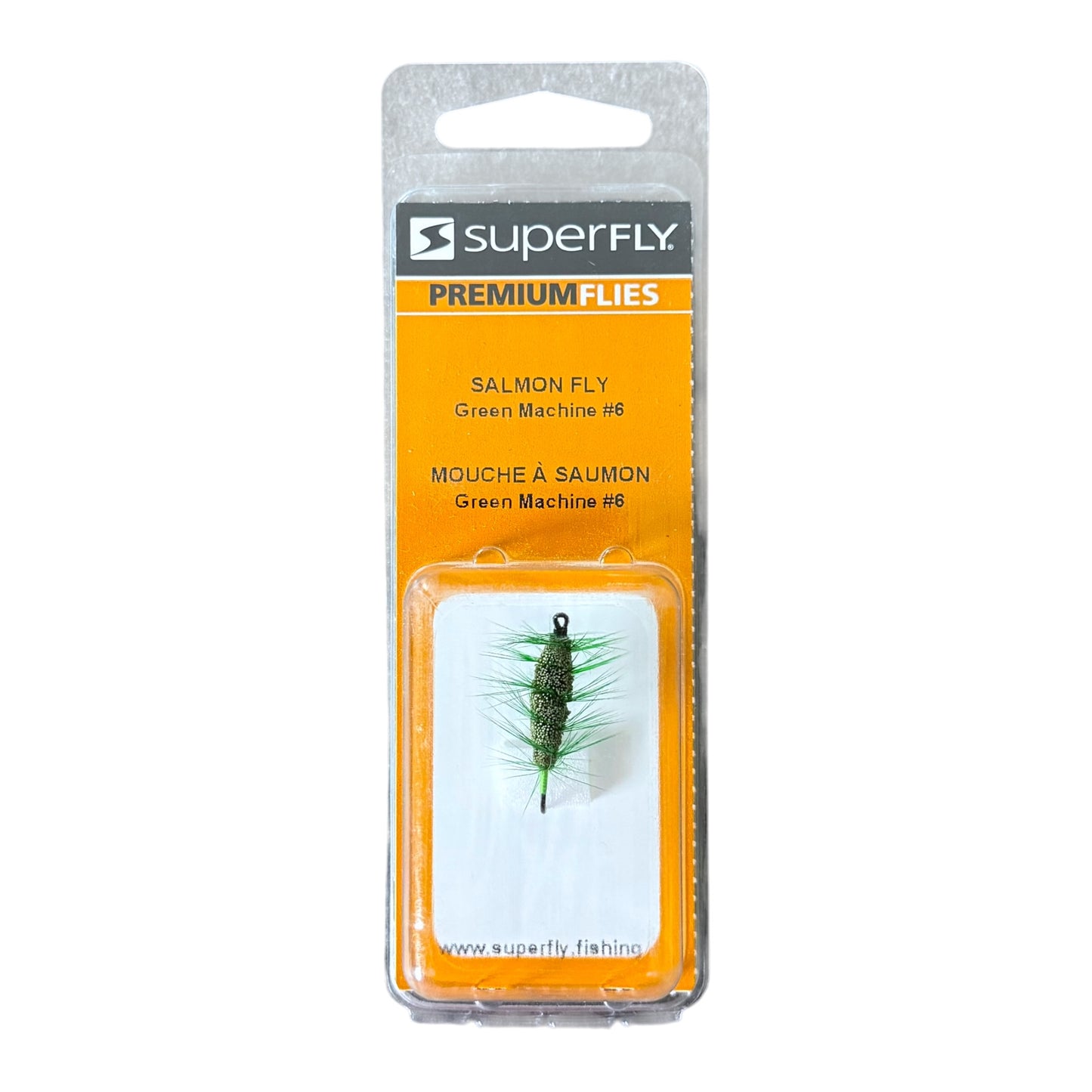 Superfly Salmon Fly Green Machine #6