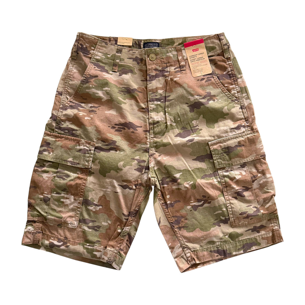Levi's Men's Carrier Camo Cargo Shorts - Size 30
