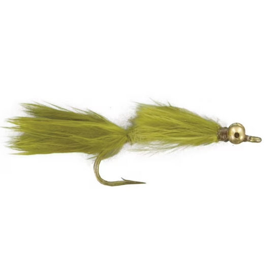 Superfly Nymph Olive Damselfly Bead Eye #10