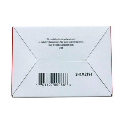 Bottom of Hallmark Fortnite Victory Crown ornament box showing model 3HCM2194 and UPC 661127009866.