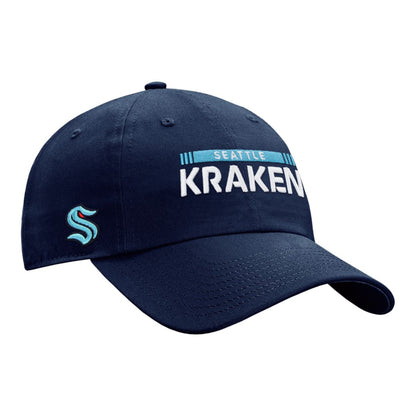 Seattle Kraken Fanatics Authentic Pro Rink Unstructured Adjustable Cap