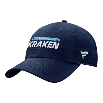Seattle Kraken Fanatics Authentic Pro Rink Unstructured Adjustable Cap