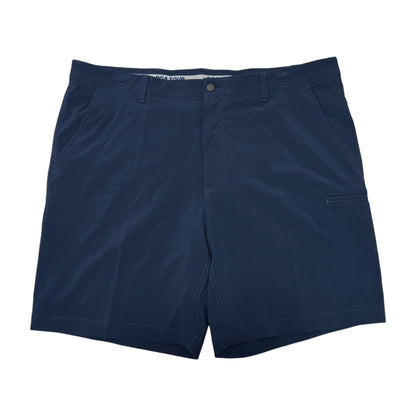pga tour course essentials mens golf shorts navy front front view