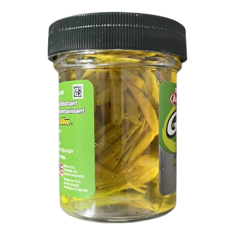 Berkley Gulp Alive Scented 1" Minnow Bait | 60g | Chartreuse Shad