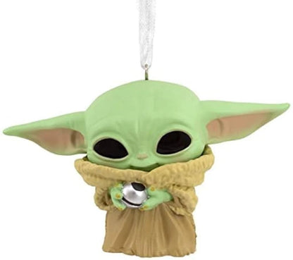 Hallmark Star Wars The Mandalorian The Child Grogu Funko POP! Christmas Ornament