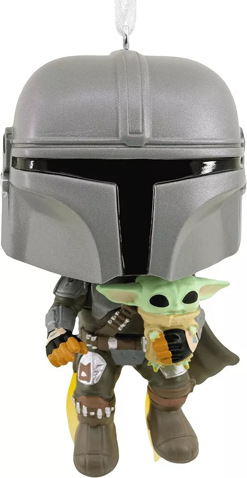 Hallmark Star Wars The Mandalorian & The Child Funko POP! Christmas Ornament