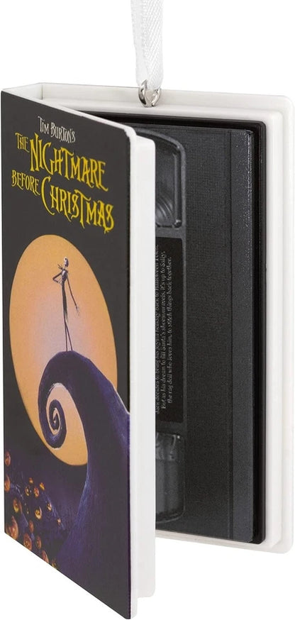 Hallmark Disney 'The Nightmare Before Christmas' Retro VHS Case Christmas Ornament