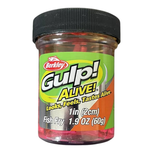 Berkley Gulp Alive Scented 1" Fish Fry Bait | 60g | Pink