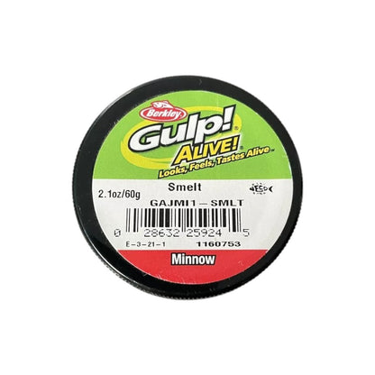 Berkley Gulp Alive Scented 1" Minnow Bait | 60g | Smelt